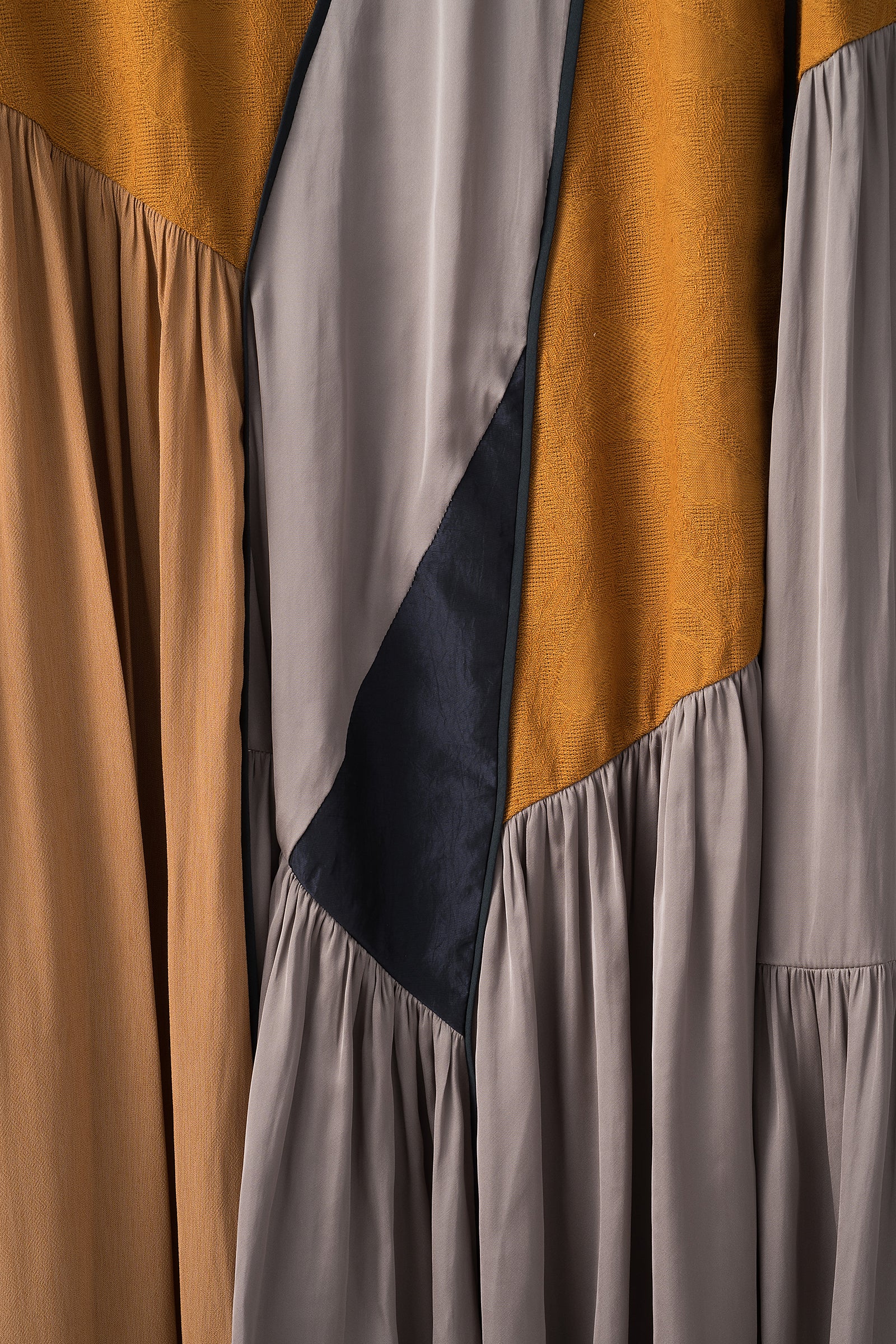 Leaf vein skirt(Orange)