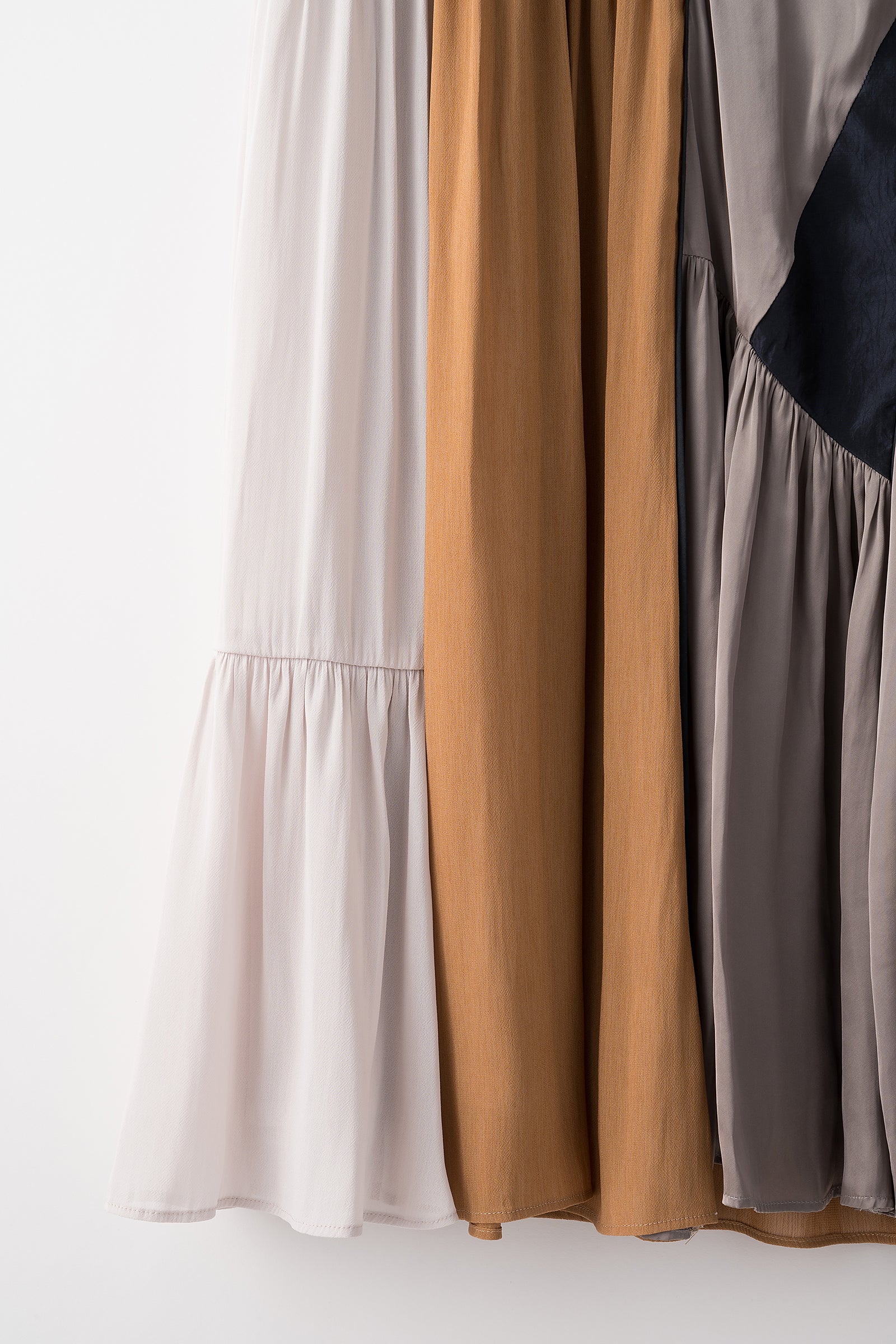 Leaf vein skirt(Orange)