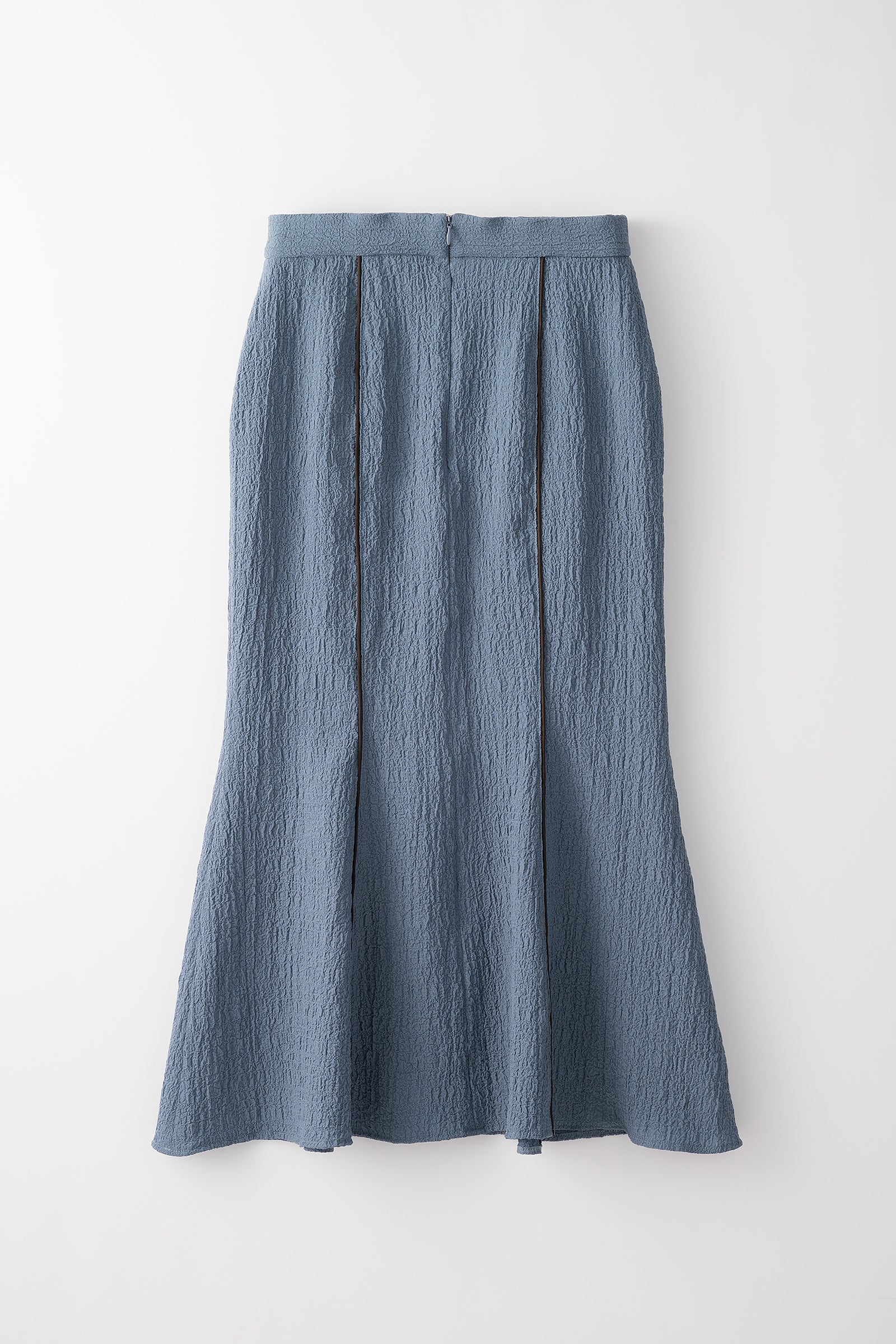 Unevenness skirt(Blue)