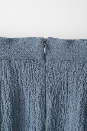 Unevenness skirt(Blue)