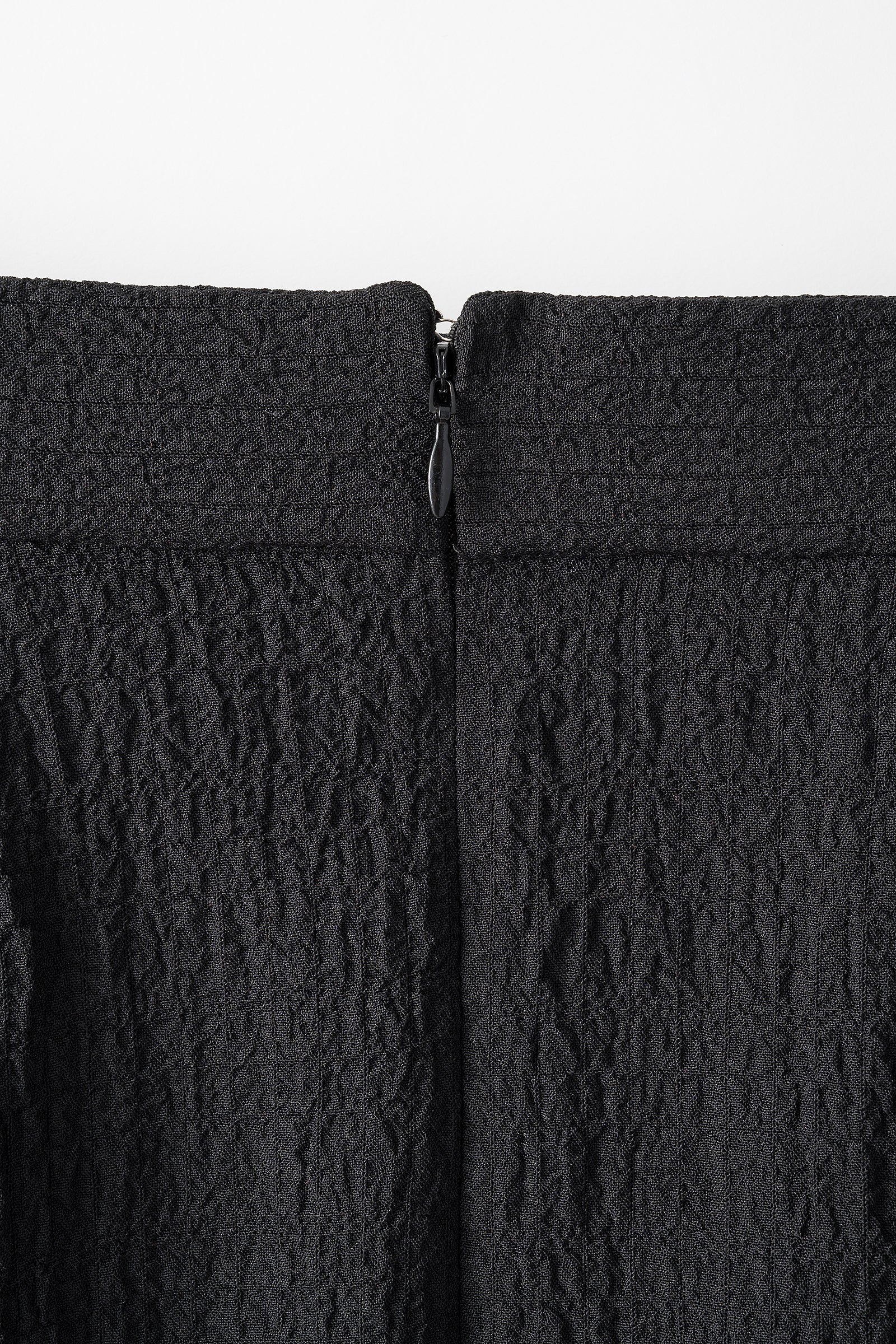 Unevenness skirt(Black)
